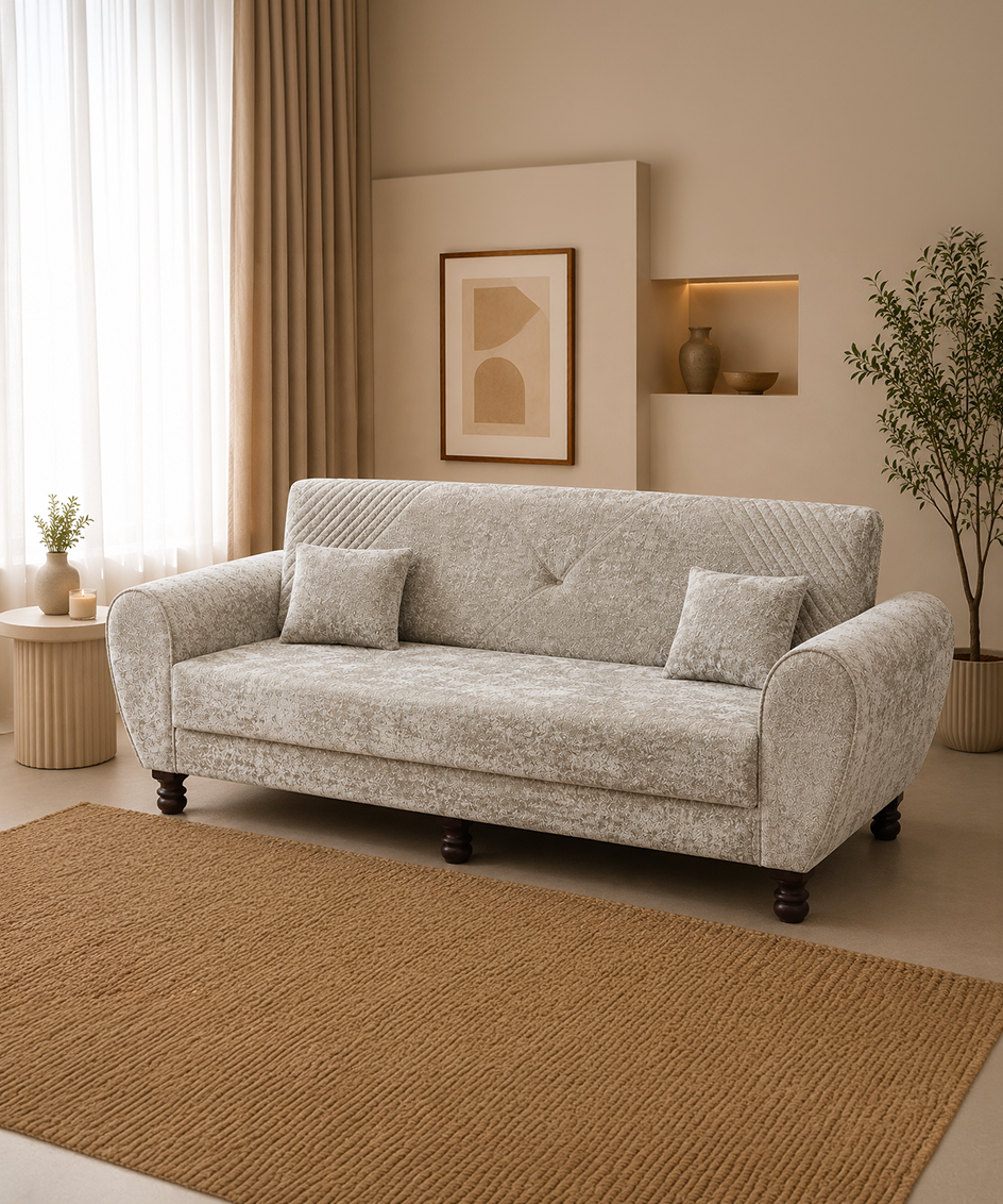 Towel Sofa Cum-Bed