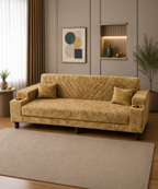 Cup-Holder Sofa Cum-Bed